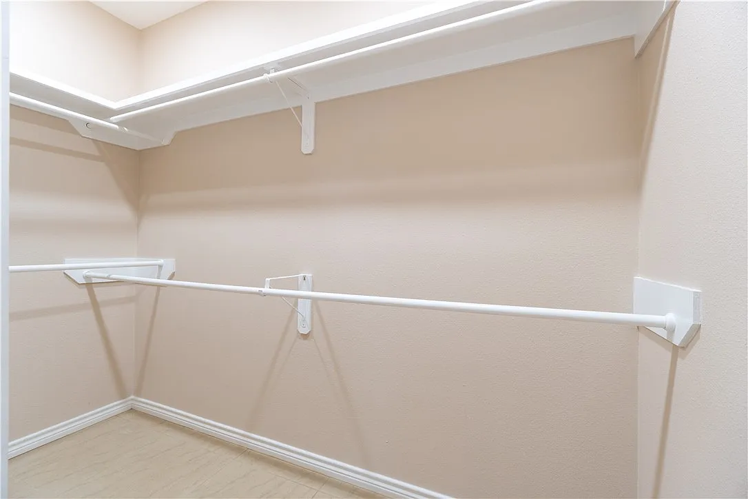Dewey Street primary walk-in closet