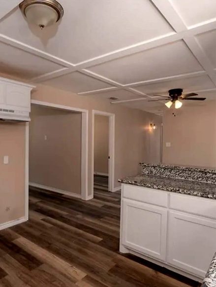 Kitchen and living finishes